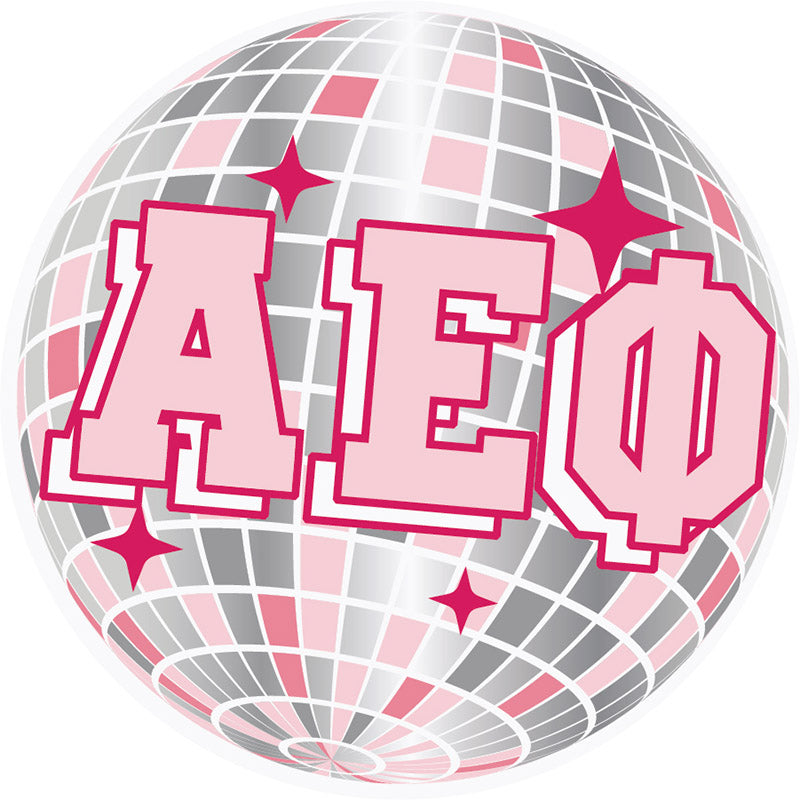 Disco Ball Sorority Button