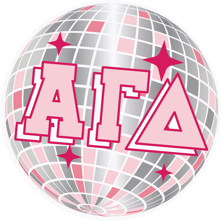 Disco Ball Sorority Button