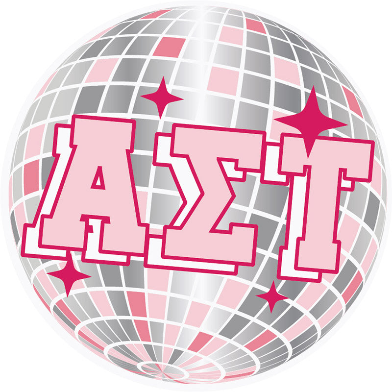 Disco Ball Sorority Button