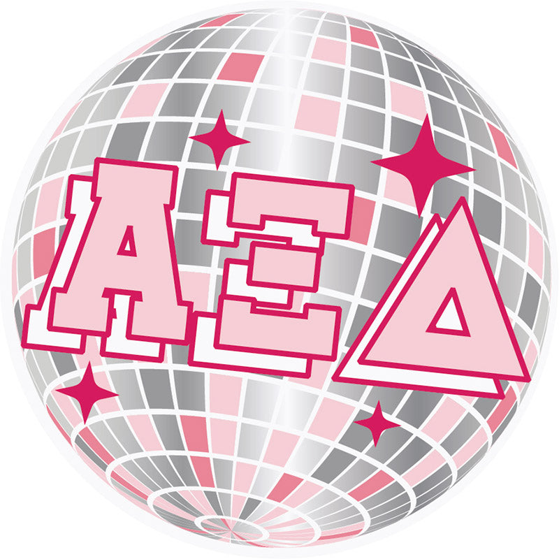 Disco Ball Sorority Button