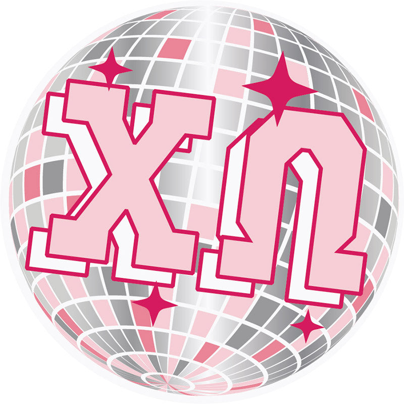 Disco Ball Sorority Button