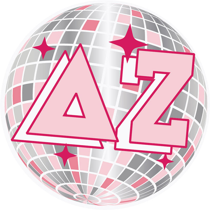 Disco Ball Sorority Button