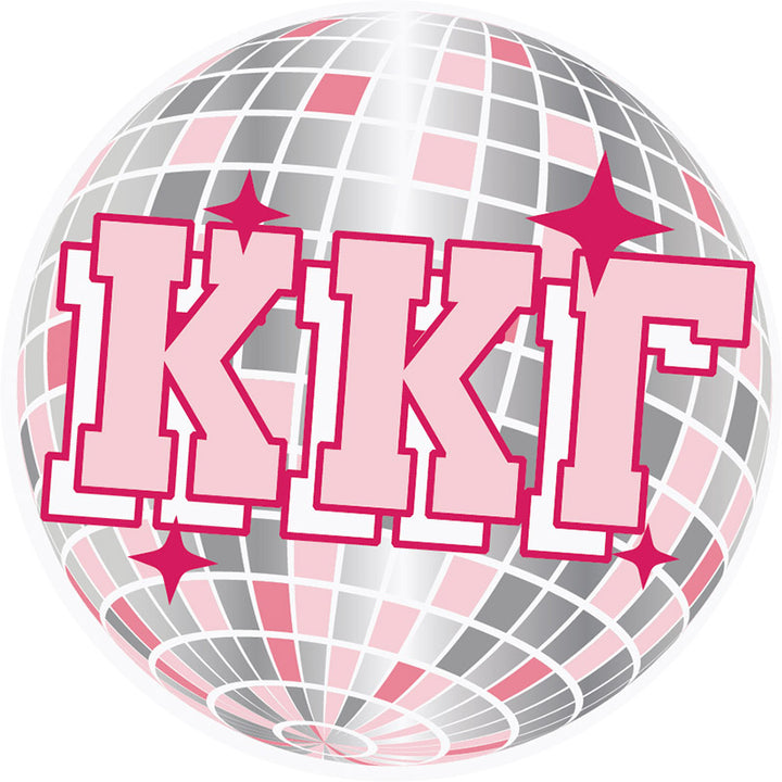 Disco Ball Sorority Button