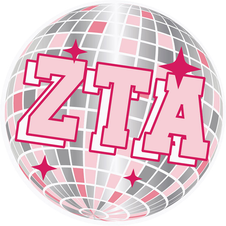 Disco Ball Sorority Button