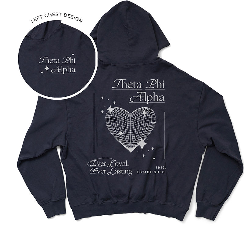 ＼半額SALE／ Midnight Sky Disco Heart Matching Set Light Weight Sorority トップス