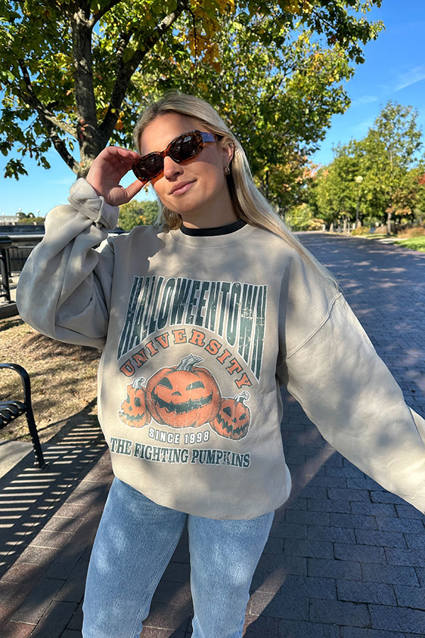 Halloweentown University Fighting Pumpkins Crewneck