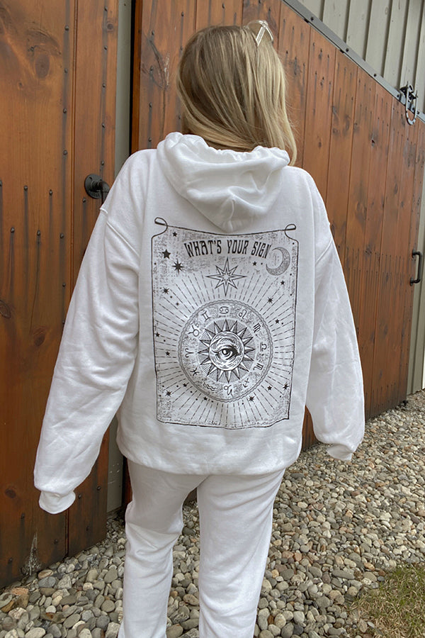 What's Your Sign Astrology Matching Set Hoodie