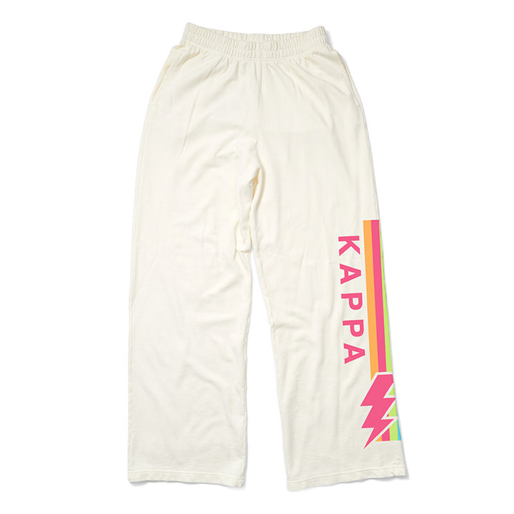 Y2K Vanilla Ice Neon Sorority Matching Set Wide Leg Light Weight Sweatpants